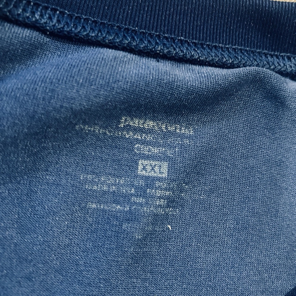 Patagonia Mens XXL Blue Raglan Long‎ Sleeve Performance Moisture Wicking Shirt - Picture 2 of 6